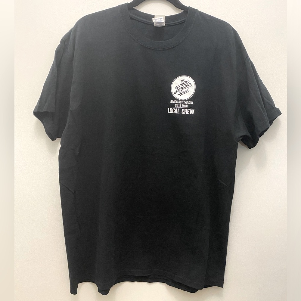 Zac Brown Band “Black Out The Sun Tour” 2016 Local Crew Tee